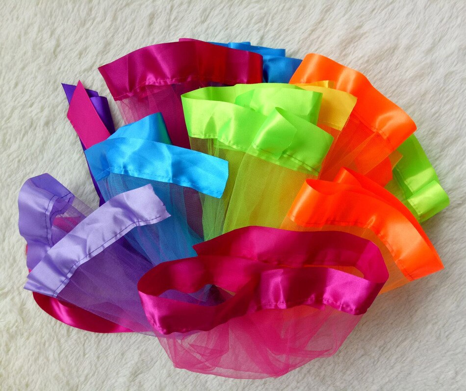 RainbowTutu Pannello Esterno Delle Ragazze del Pannello Esterno di Ballo Del Bambino Vestiti Dei Bambini di Usura Little Girls vestito per 1 a 9 anni di età