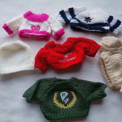 Streifenhörnchen Kleidung Streifenhörnchen Kleidung Hamster Kleidung Mini Hütte Kleine Hamster Winter Handgemachte Wolle Kleidung: zufällig Pullover 1 Pc