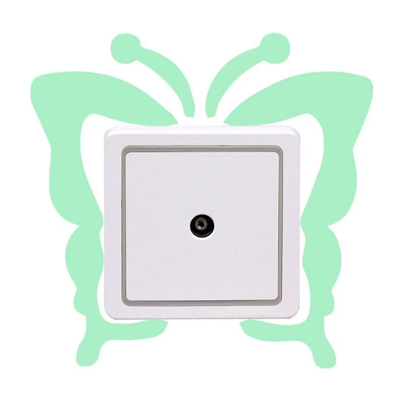 Cartoon Green Fluorescent Toilet Switch Sticker Night Light Wall Sticker Home Decoration Children's Room Sticker