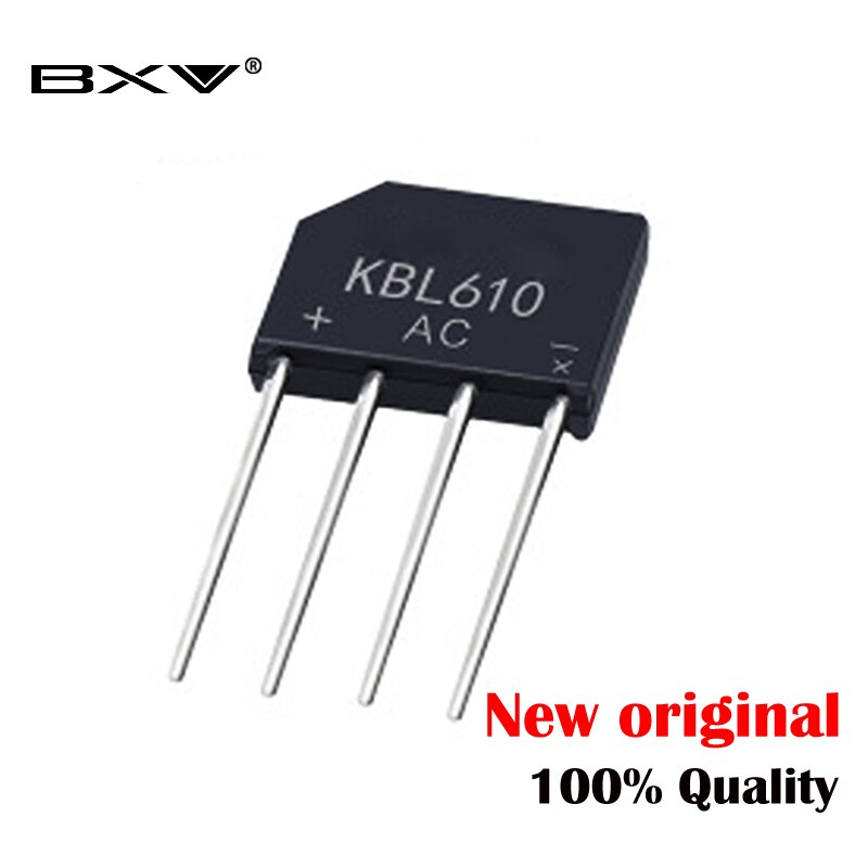 5Stck 2A 3A 4A 6A 8A 10A 15A 600V 800V 1000V Diode Brücke Gleichrichter KBP206 210 310 KBL406 410 608 610 KBU810 1010 1510 neue