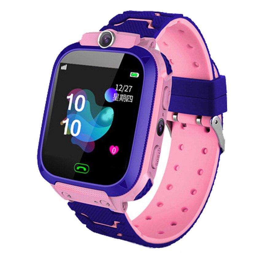 ZK20 Children's Smart Watch Kids Phone Watch Smartwatch For Boys Girls Waterproof Location Tracker watches For IOS Android: C