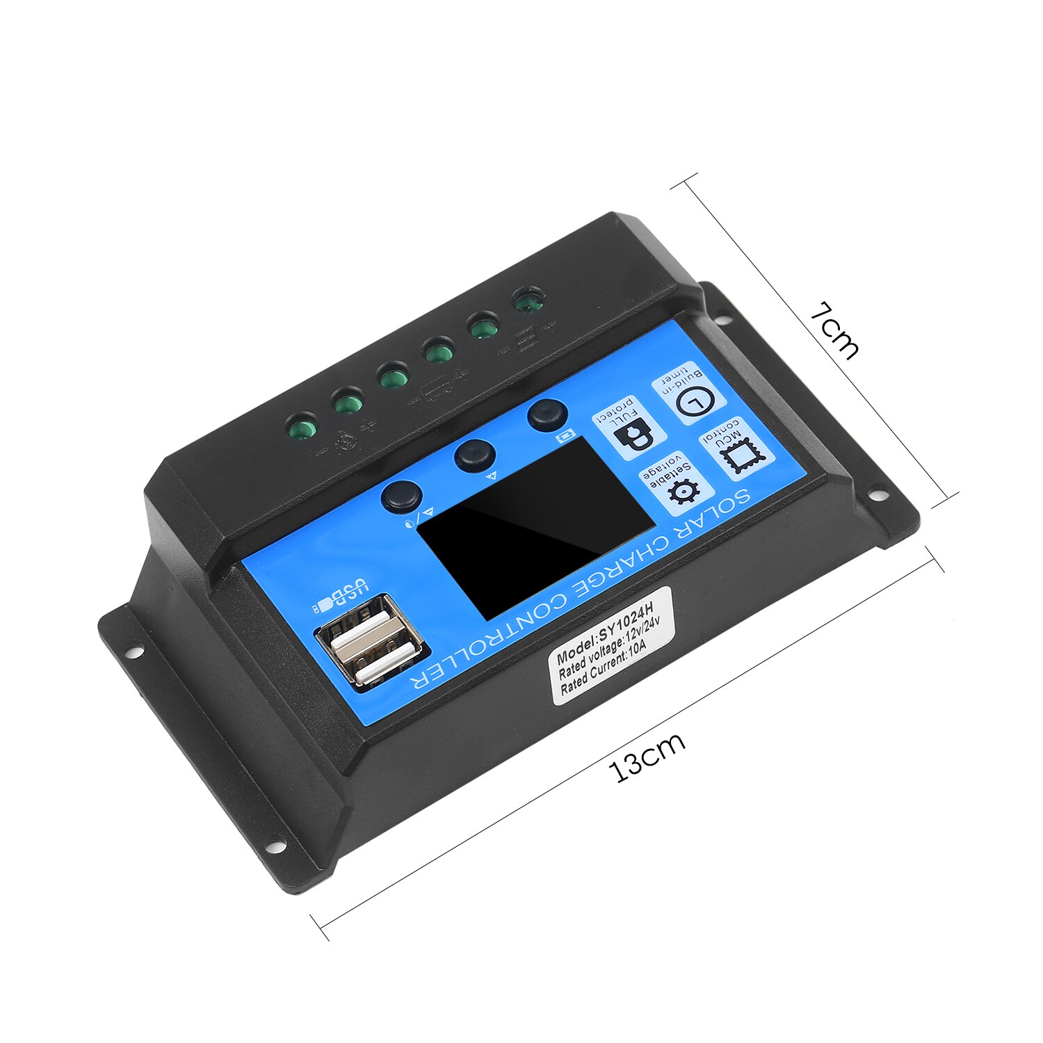 18W 12 V Solar- Tafel Bausatz Dual USB Hafen aus Monokristalline Modul mit Solar- Laderegler SAE Verbindung Kabel Bausätze