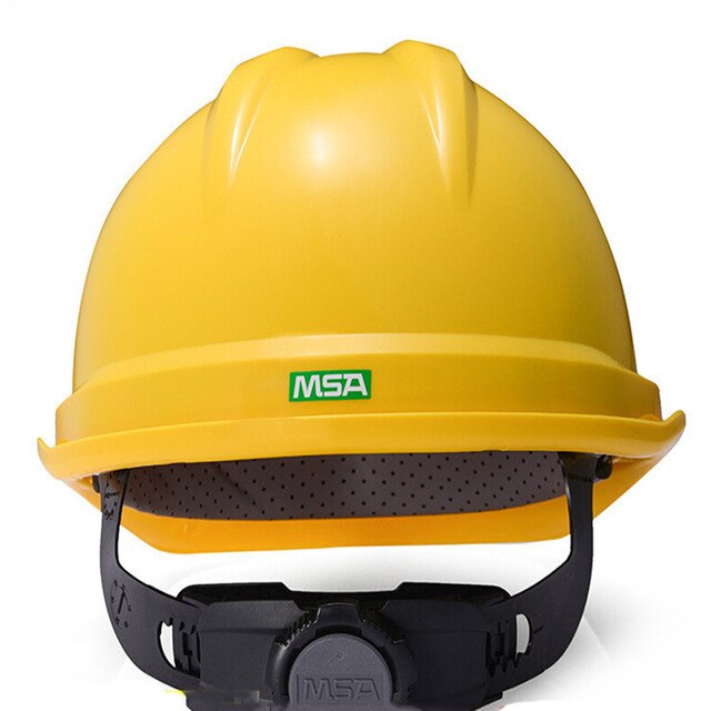 Sicherheit Helm schutz von der baustelle bau Energie ABS V Typ Standard Bau Arbeit Einstellbare Headwear: Gelb