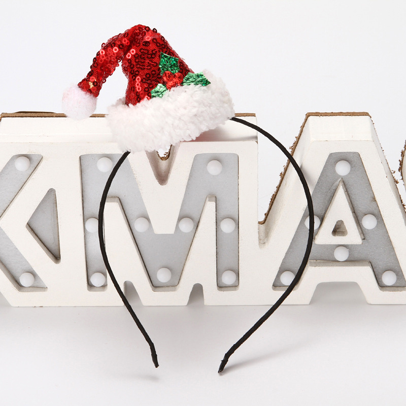 Épingles à cheveux de noël en bois de cerf, pinces à cheveux, pour enfants et adultes, accessoires de cheveux, de noël pour enfants, fournitures de fête,