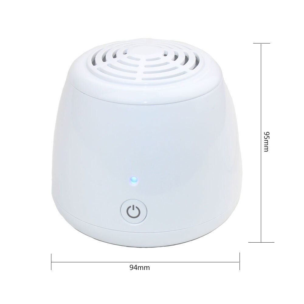 Mini Air Purifier Fridge Ozone Generator Fresh for Refrigerator Bathroom Food Fresh Wardrobe Disinfection
