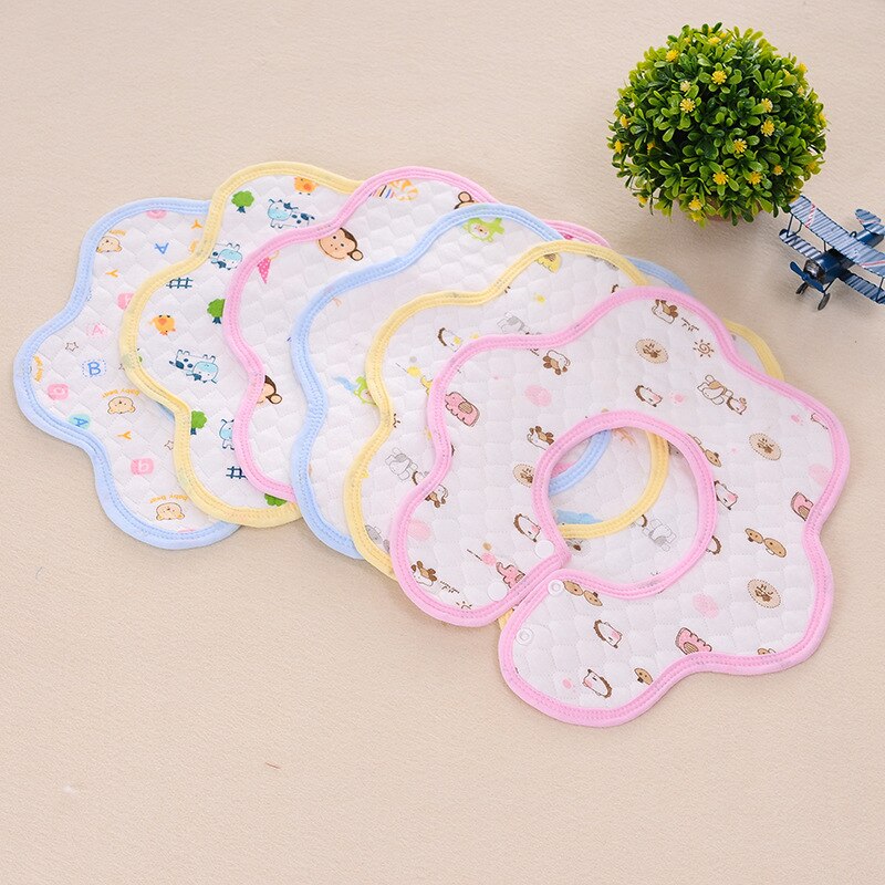 Mittagessen Fütterung Lätzchen Baby Wasserdicht Karikatur drucken Speichel Handtuch Fütterung Tuch Kleinkind Kleinkind Jungen Mädchen Fütterung Bandanas Schürze