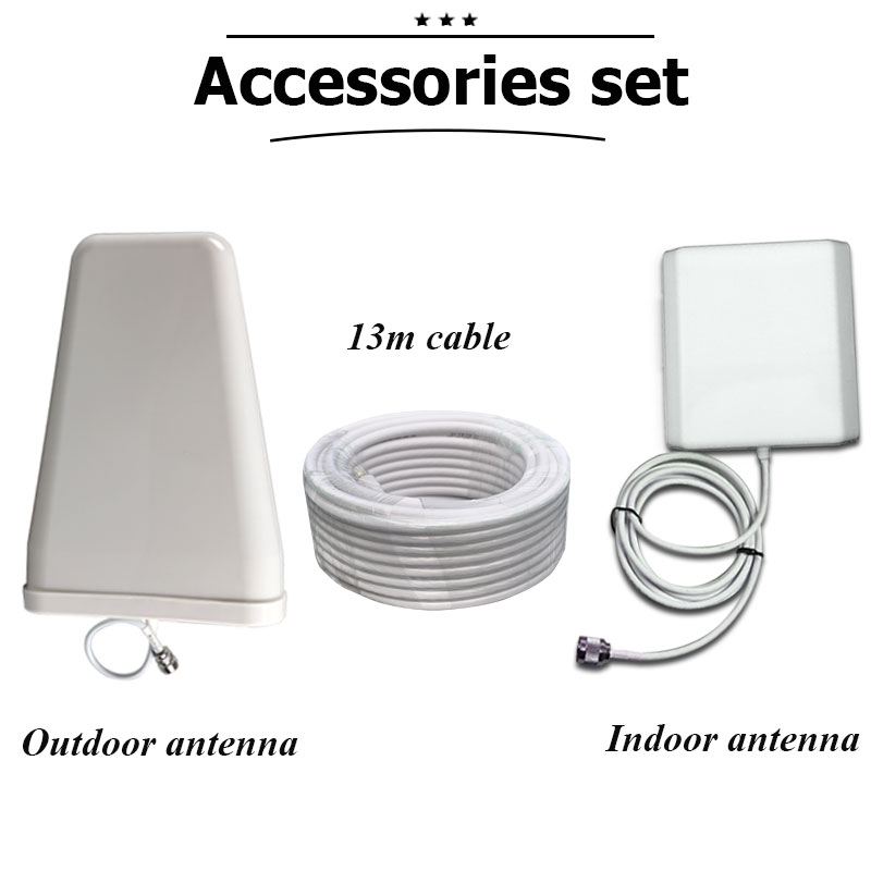 Conjunto de accesorios para amplificador de señal móvil, antena externa de teléfono móvil de alta ganancia GSM 3G 4G, 10dBi y 9 dbi, S50