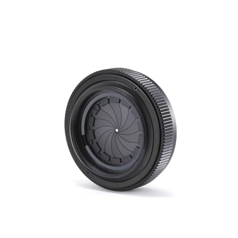 Lente de cámara de microscopio de Diafragma Iris, anillo adaptador de módulo de reequipamiento DIY, M42 a M42, 1,5-29mm