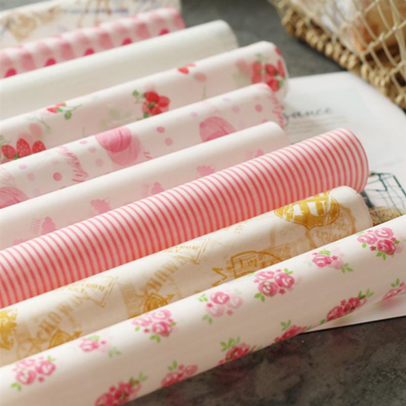 200Pcs Food Wrapping Paper Safe Nice Food Packing Paper Cake Wrapper Greaseproof Packing Paper