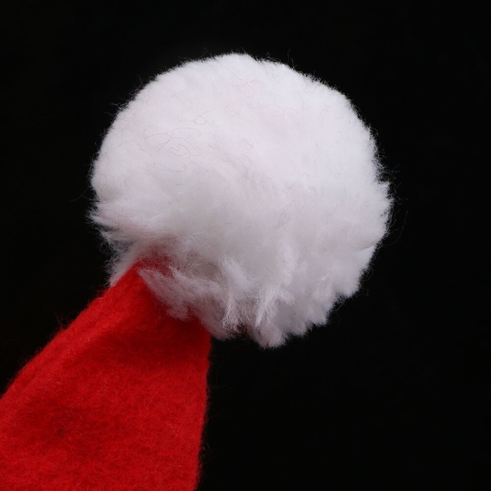 Children Toys LED Santa Claus Hat Non-woven Fabric Luminous Christmas Cap Kid Boy Girl Xmas Decoration 8 N