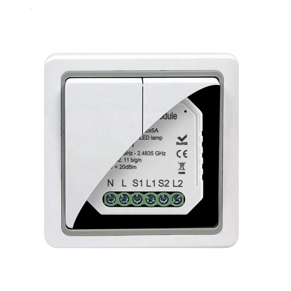 Tuya WiFi Intelligent Module Switch Modification Module Intelligent Home DIY Tool APP/Voice Control for Alexa Google Home