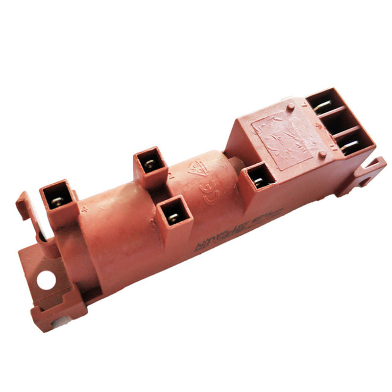 220V Gas Stove AC Pulse Igniter With 4 Terminals Gas Water Heater Parts Spark Igniter For Cooktop Range