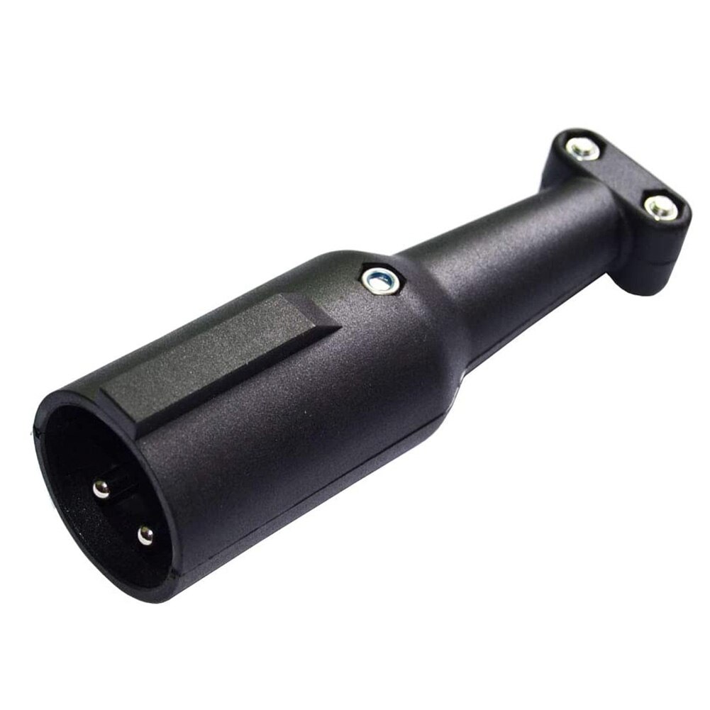 Golf Cart Charger Plug Club Car Round 48V Powerdrive Replacement Connector 3 Pin Club Car DS / Precedent Charger Plug