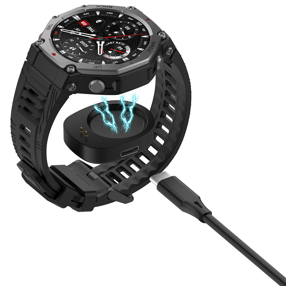 Adaptador de cargador, adaptador de base de carga, Base de cargador para reloj inteligente, convertidor de cargador magnético para Amazfit Balance A2286/T-Rex 3 A2322