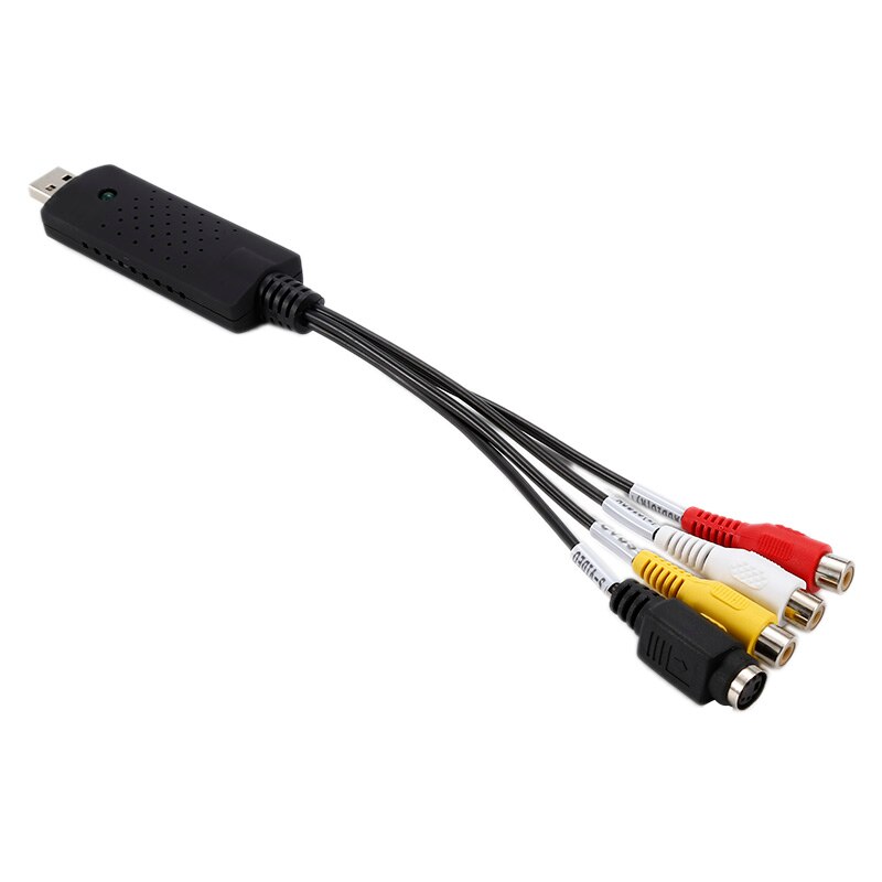 USB2.0 VHS To DVD Converter Convert Analog Video To Digital Format Audio Video DVD VHS Record Capture Card PC Adapter