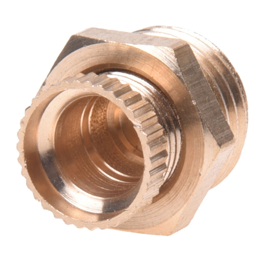 Pt 1/4 " mannelijke metalen wateraftapkraan met schroefdraad voor luchtcompressor