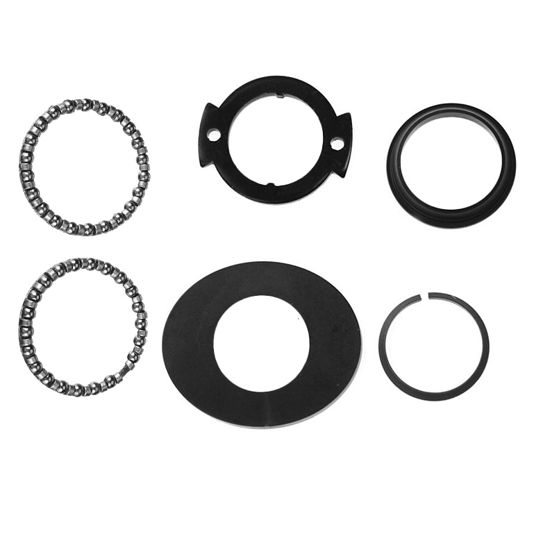 Front Fork Bearing Bowl Rotating Parts Pole Rotation Kit for XIAOMI MIJIA M365 M187 Scooter: Default Title