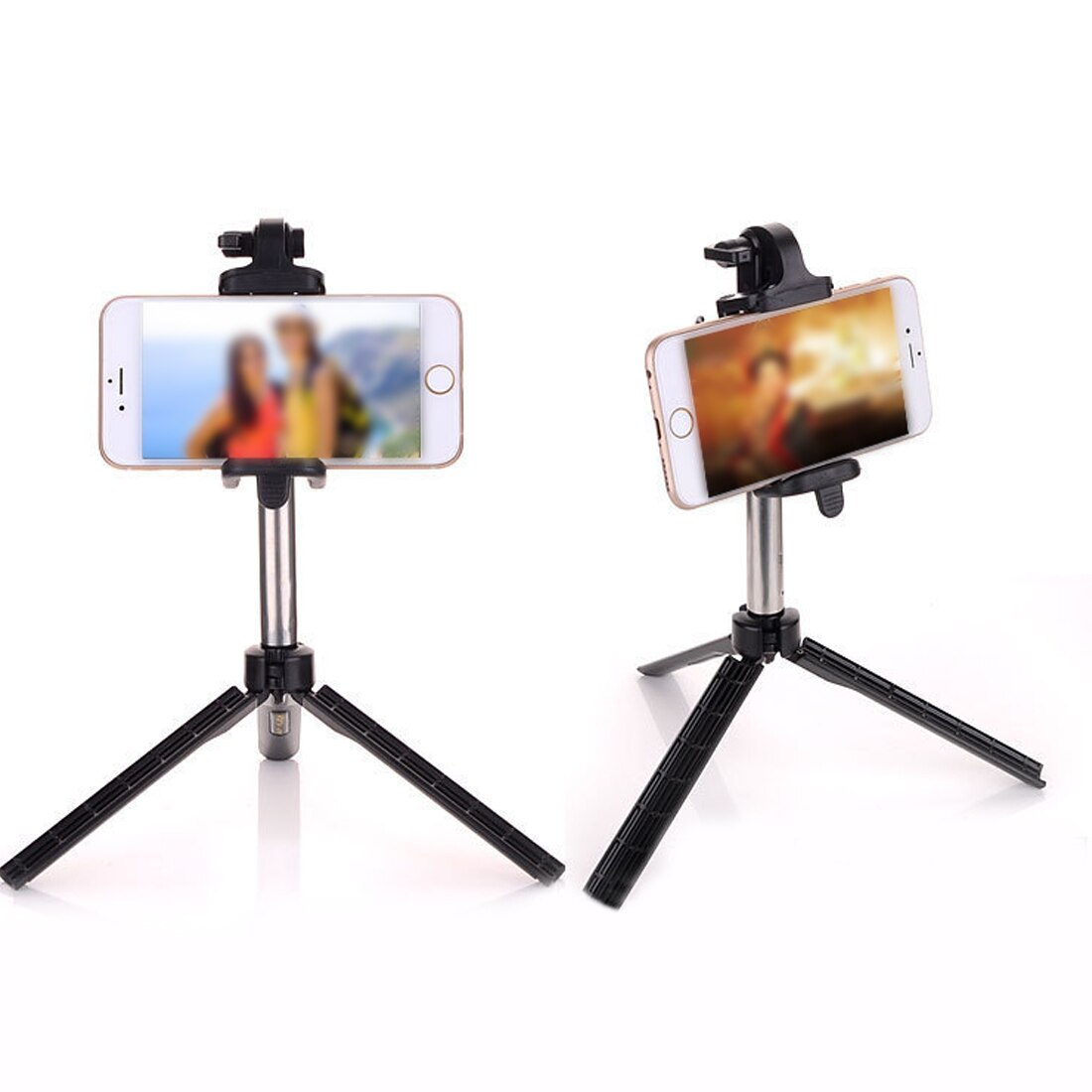 Etmakit Top Extendable Handheld Selfie Stick with Tripod Function Bluetooth Remote Shoot support for iphone and andriod