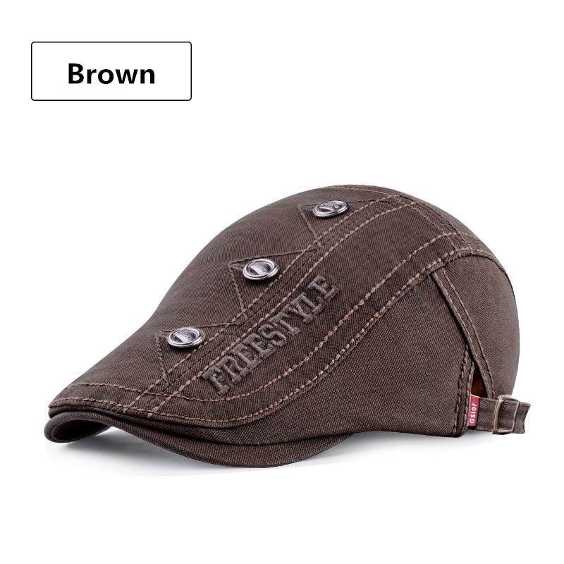 Nova moda verão bonés para homens e mulheres bonés casuais boina encerada carta bordado retrô chapéus de sol casquette gorros