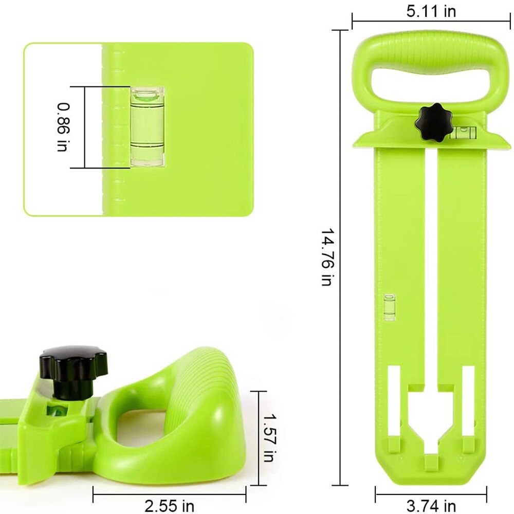 Multi-Function Pictures Frame Hanger Photo Hanging Ruler Tool With Level For Frame Bracket Wall Installation
