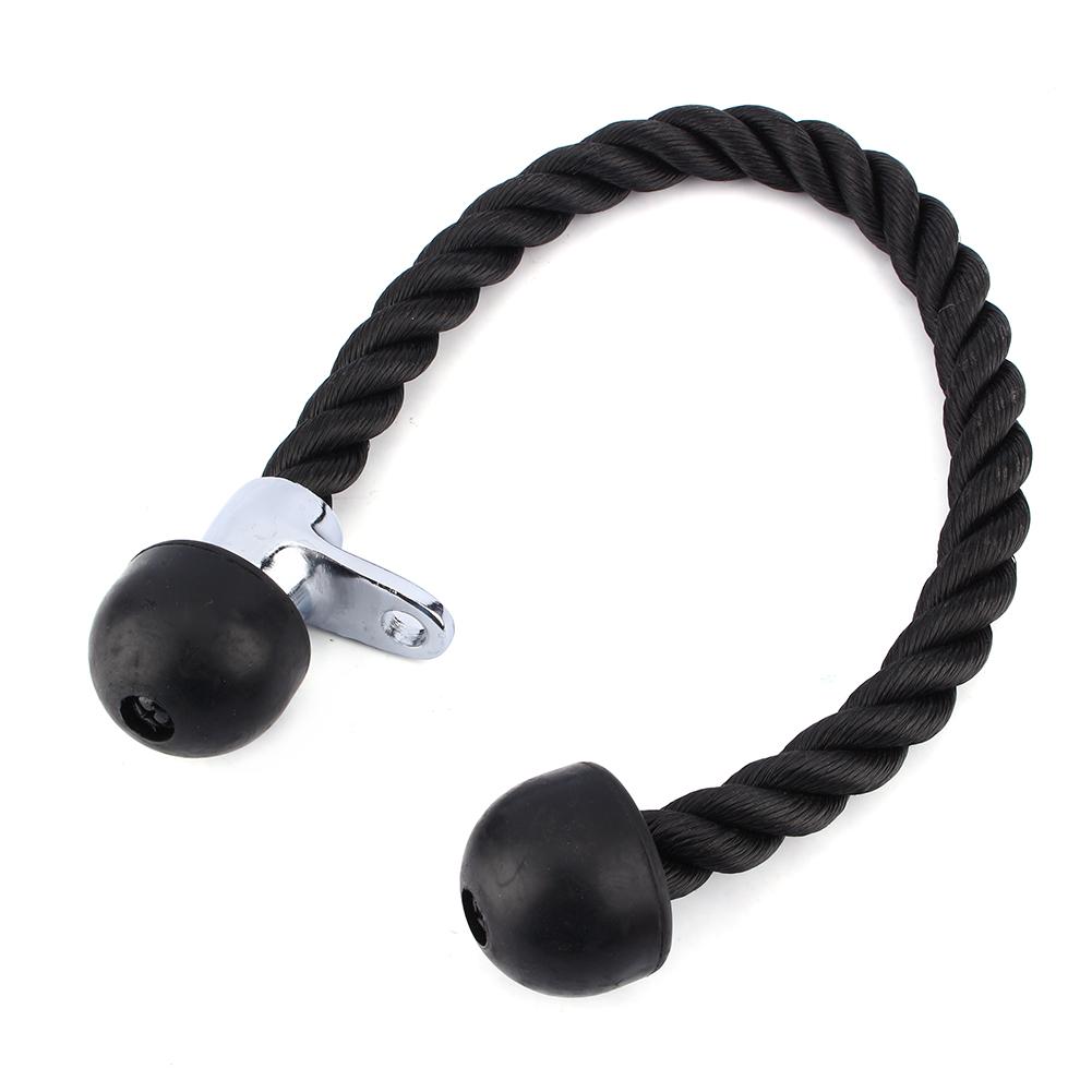 Tricep Rope Pull Press Down Push Pull Cord Multi Gym Lat Bar Cable Attachment
