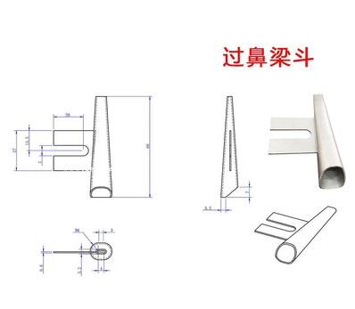 Maske Maschine Nase Brücke Nase Brücke Linie Rolle Film Block Stücke Stelle Drei-Stück Fünf-Stück Maske Maschine zubehör: Brücke von Nase