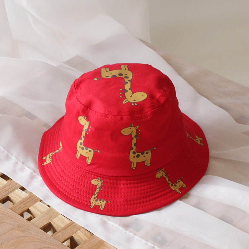 Chapeaux d'été pour bébés garçons filles | Chapeau imprimé d'animal de dessin animé, chapeaux casquettes réversibles, couvre-soleil, à la: R
