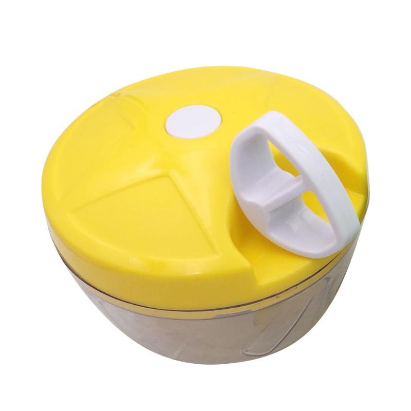 Manual Fruit Vegetable Meat Chopper Hand Pull Food Cutter Onion Nuts Grinder Portable Mincer Shredder Kitchen Tools: Height 90mm L