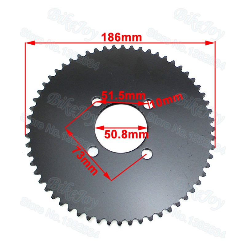 Pignone Posteriore 40 Denti Per Catena #35, Per Mini Bike Go Kart Quad, Turitrade