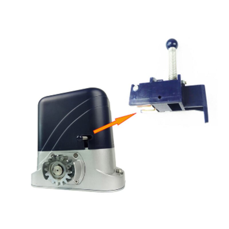 Sliding gate opener electronic limit switch