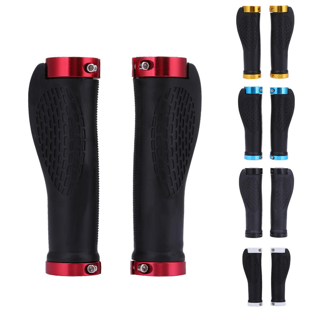 Protector de manillar de bicicleta antideslizante y a prueba de golpes, ergonómico, adecuado para equipos de ciclismo de montaña y carretera, 2 uds.