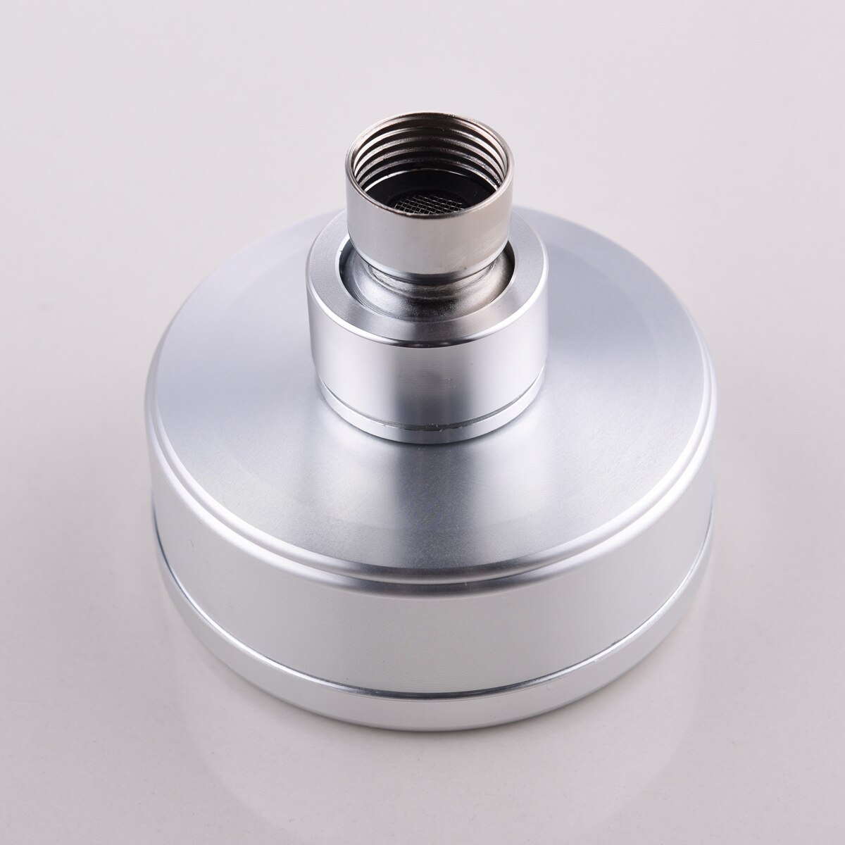 Space aluminum bathroom hotel shower round supercharged small top shower shower head can be disassembled lotus pontoon head