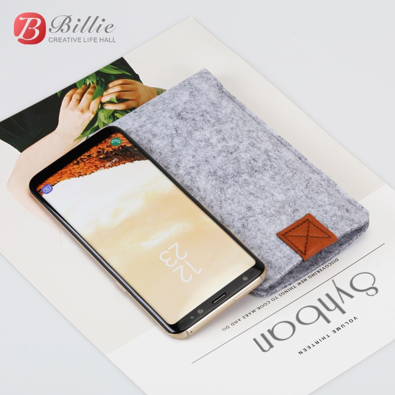 For Samsung Galaxy S10/S10Plus Back Case Woolen Felt Phone Cases For Samsung galaxy s10e cases Cover Mobile Phone Handmade Bags