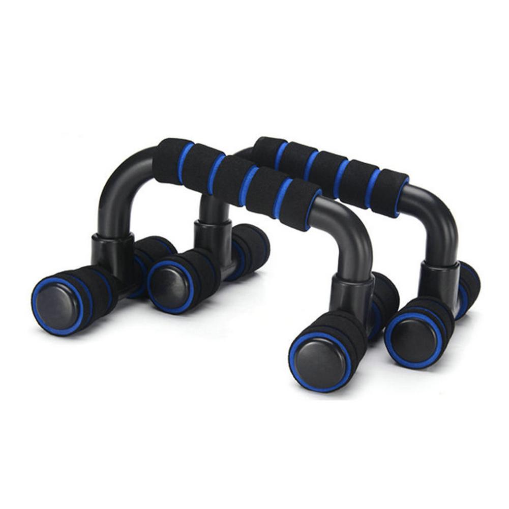 Calistenia-barras paralelas para Fitness, flexiones, calistenia, soporte de mano, gimnasio, entrenamiento, suministros para el pecho: Azul
