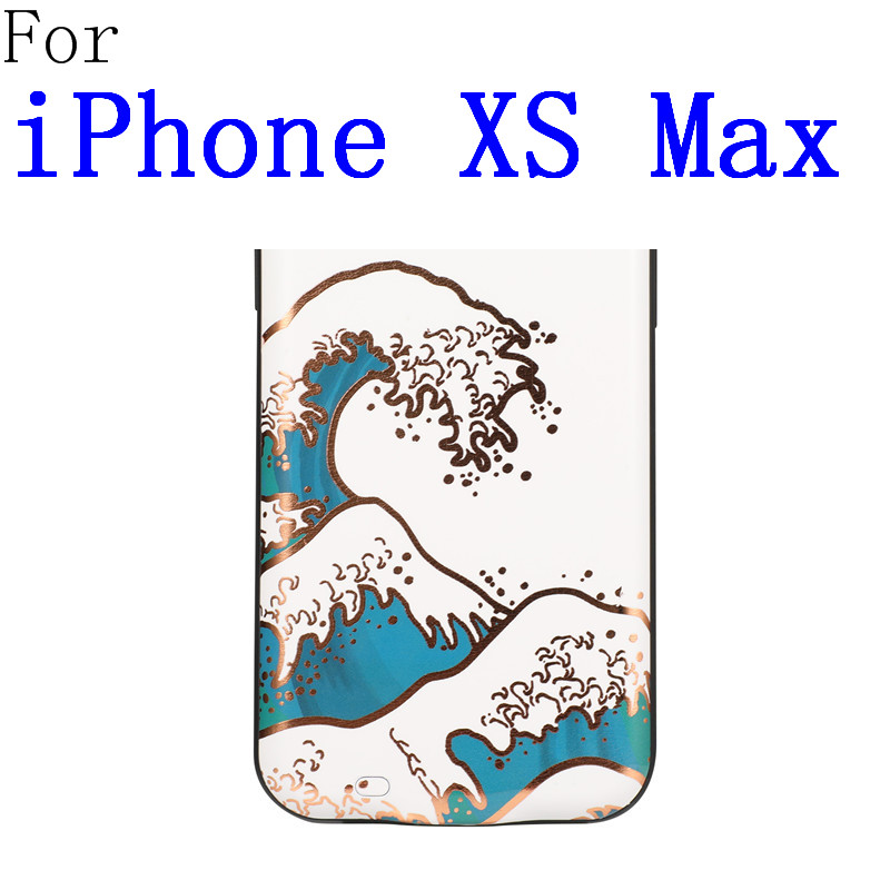 Oplader Voor Iphone X Xr Xs 11 Pro Max Slanke Draagbare Batterij Opladen Case Voor Iphone Se 6 6S 7 8 Plus Pover Bank: XS MAX-LH