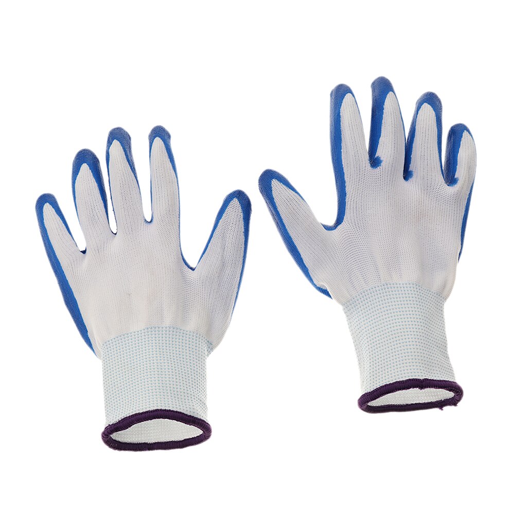 Vogel Anti-Bite Handschoenen, Papegaai Hamster Kauwen Werken Veiligheid Beschermende Handschoenen, Blauw