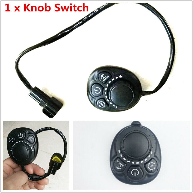 Knob Heating Parking Controller Heat For Car Track Manual mode Timing Black