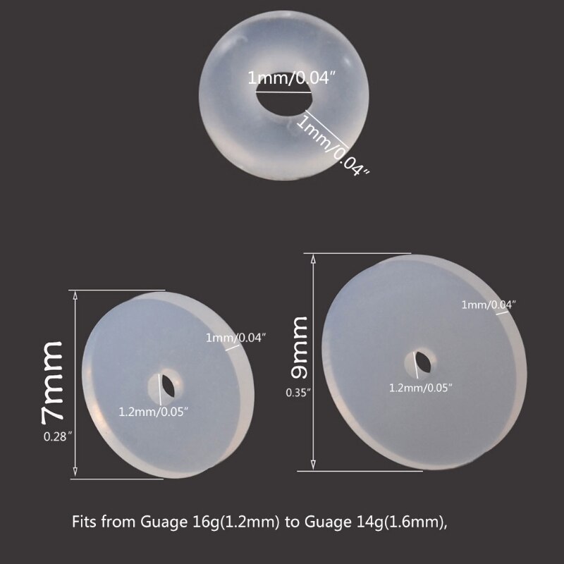 Piercing Healing Discs Anti Hyperplasie Schotel Voor Neus Oor Geen Pull Geen Bult 94Pa