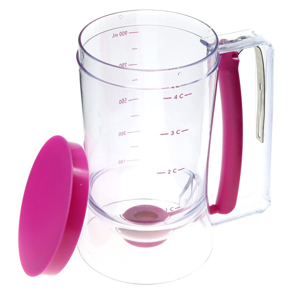 Top Beslag Dispenser bakken tools 900ml Capaciteit Pannenkoeken Muffin Cookies Cupcakes Kruik blender Plastic Praktische Blenders