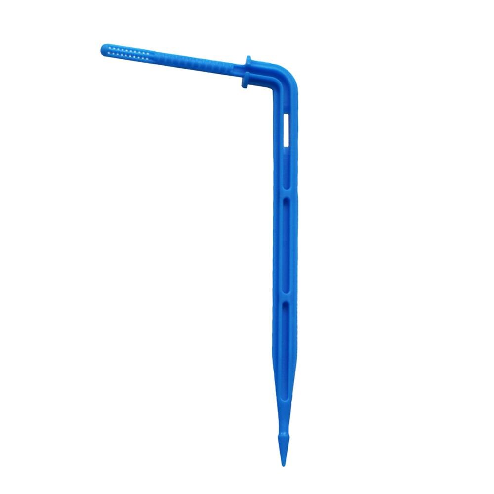 Blauwe Pijl Druppelaar voor 3/5mm Slang Kas Irrigatiesysteem Gebogen Pijlen Emitter Automatische Drenken Pijp Druppelaar 500 stuks: Default Title