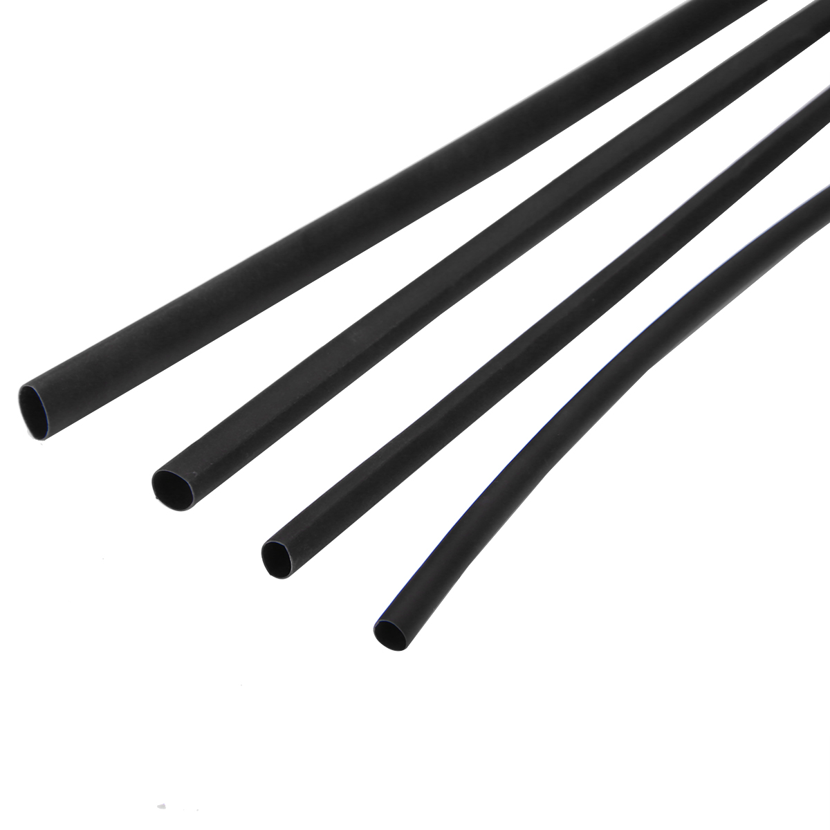 4 stuks Zwart 1M Krimpkous Buizen 3mm 4mm 5mm 6mm Diameter Krimpkous tube Hoezen Wrap Wire