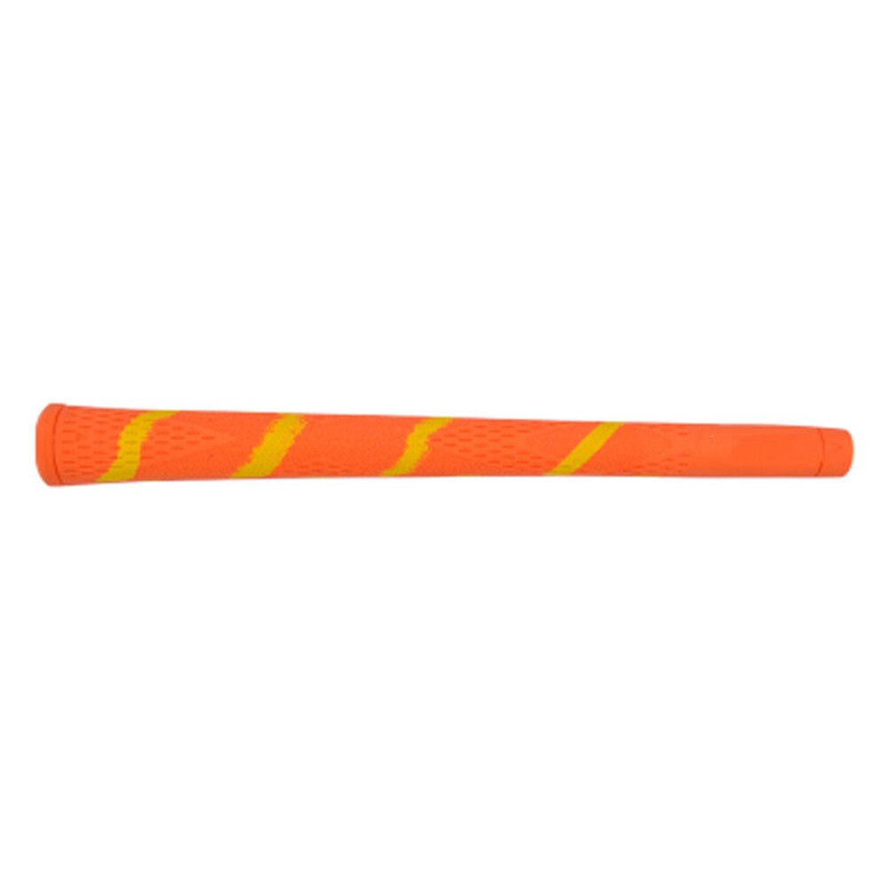Golf Grips Rubber Golf Irons Grips Colourful Golf Clubs Grips: Orange yellow