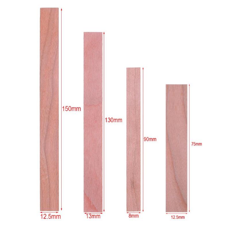 50 unids/set de mechas para velas de madera hechas a mano, mecha de madera, cera, vela, núcleo, DIY, fabricación de velas, accesorios para la decoración del hogar