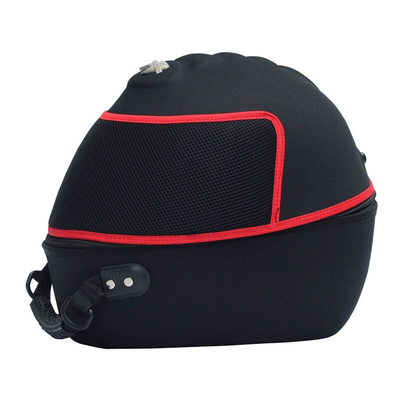 Sac De Transport Pour Casque Moto - Grand, Doublure Velours, Cordon De Serrage, 46 X 43 Cm