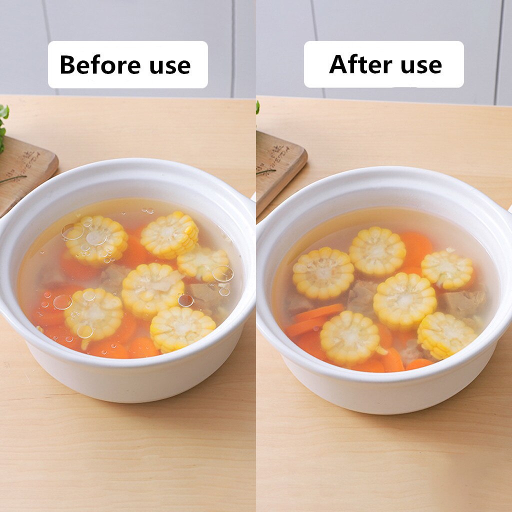 Küche Lebensmittel Öl Absorption Papier Lebensmittel Klasse Gesundheit Öl Filter Papier Suppe Öl-absorbieren küche Pad Gesunde essen Zugriffs #15