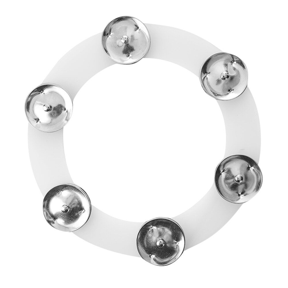 Percussion Drum Cymbal with Ching Ring Cymbal Pack Musical Instrument Accessory: silver