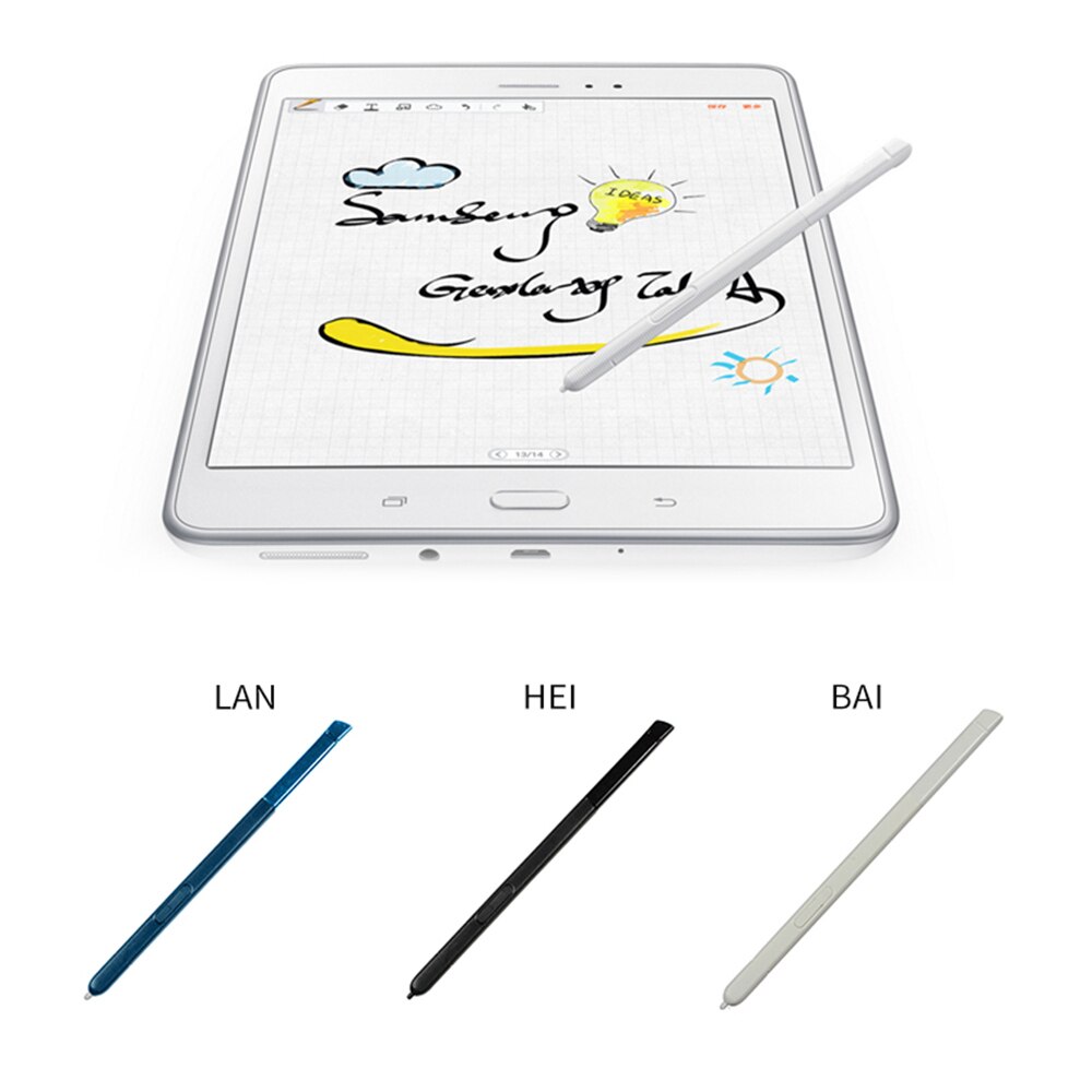Touch Stylus S Pen Fit voor Samsung Galaxy Tab EEN 9.7 SM-P550 P555 8.0 P350 P355 Sreen Pennen Vervanging Voor telefoon Zwart Vervang