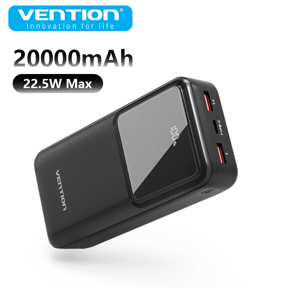 Ventie 20000mAh Power Bank PD 22,5W Snel opladen Draagbare Powerbanks Externe batterij voor iPhone 12-16 Xiaomi Reservebatterijen