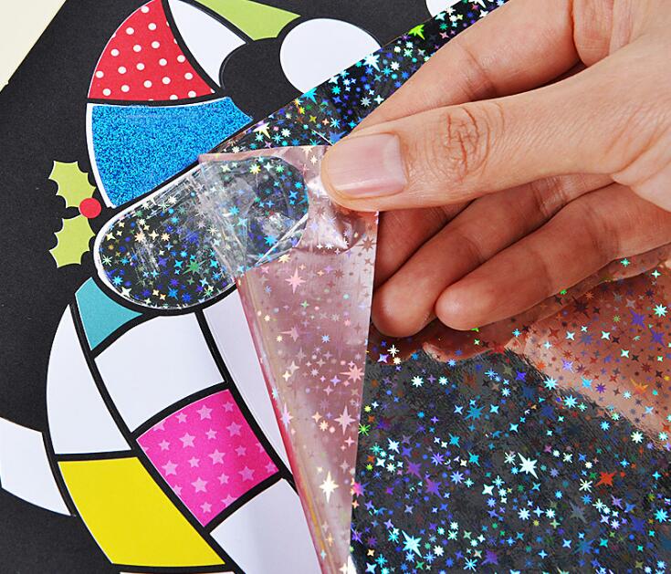9-20 Stuks Magic Kleurrijke Diy Magic Transfer Wticker Transfer Schilderen Ambachten Voor Kinderen Kunsten En Ambachten Speelgoed Voor kinderen