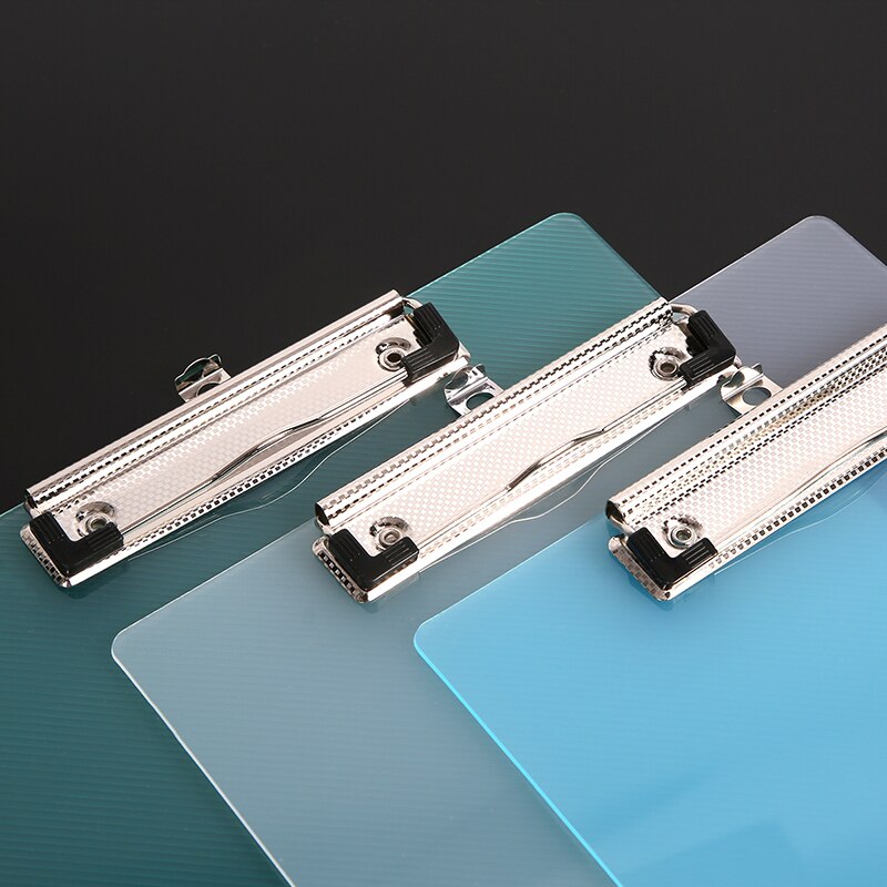 Transparent A4 Writing Board Drawing Board Simple Clipboard Paper Clip File Folder Report Folder Student Office Stationery H107B